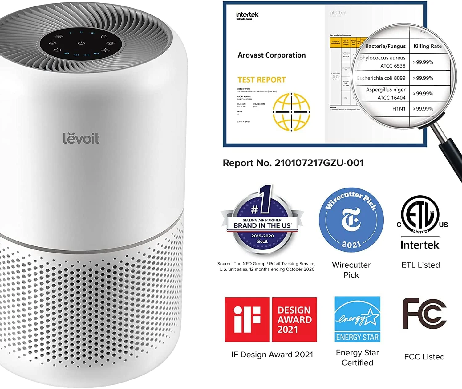 Levoit Core 300 Air Purifier - Image 8