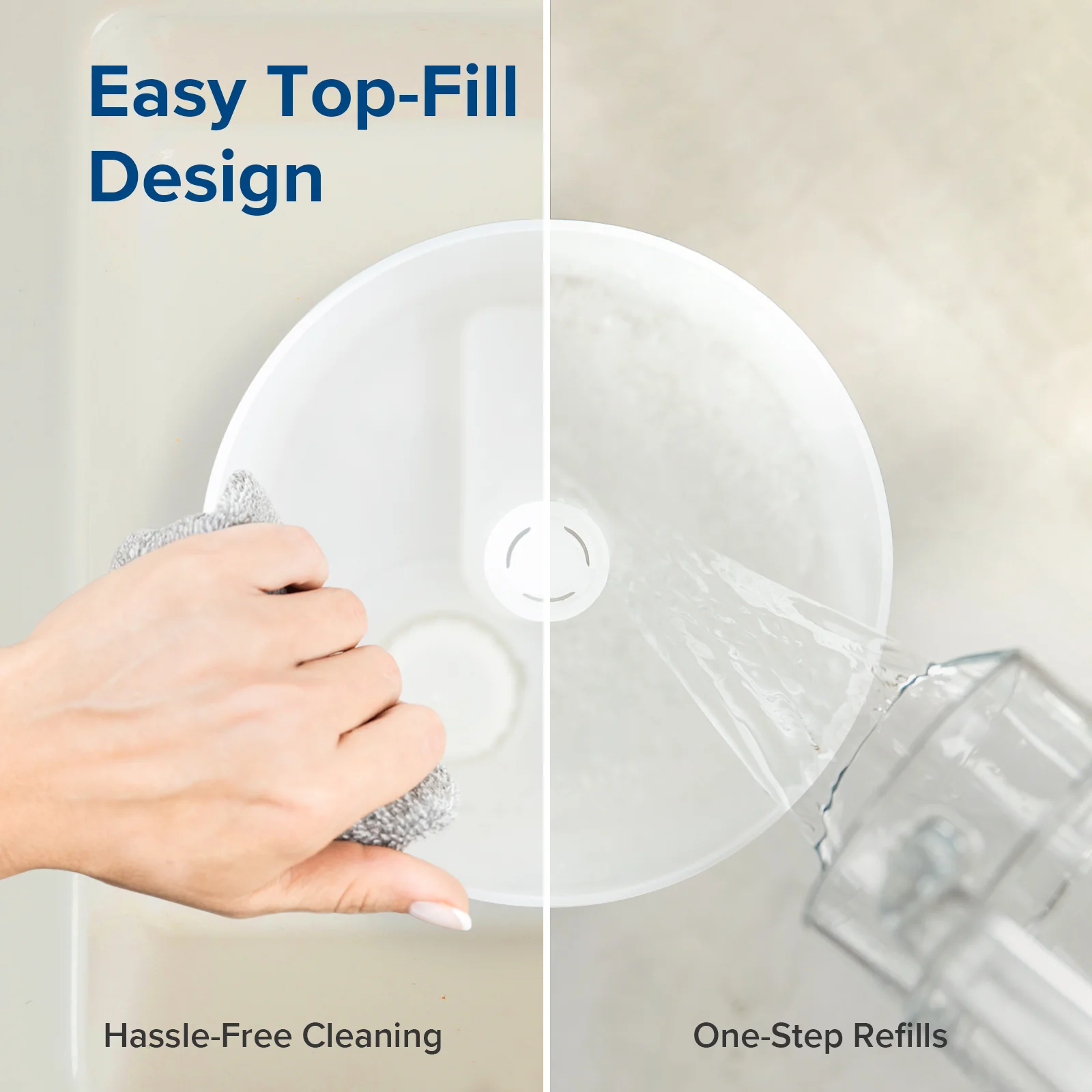 Levoit Dual 150 Ultrasonic Humidifier - White - Image 9