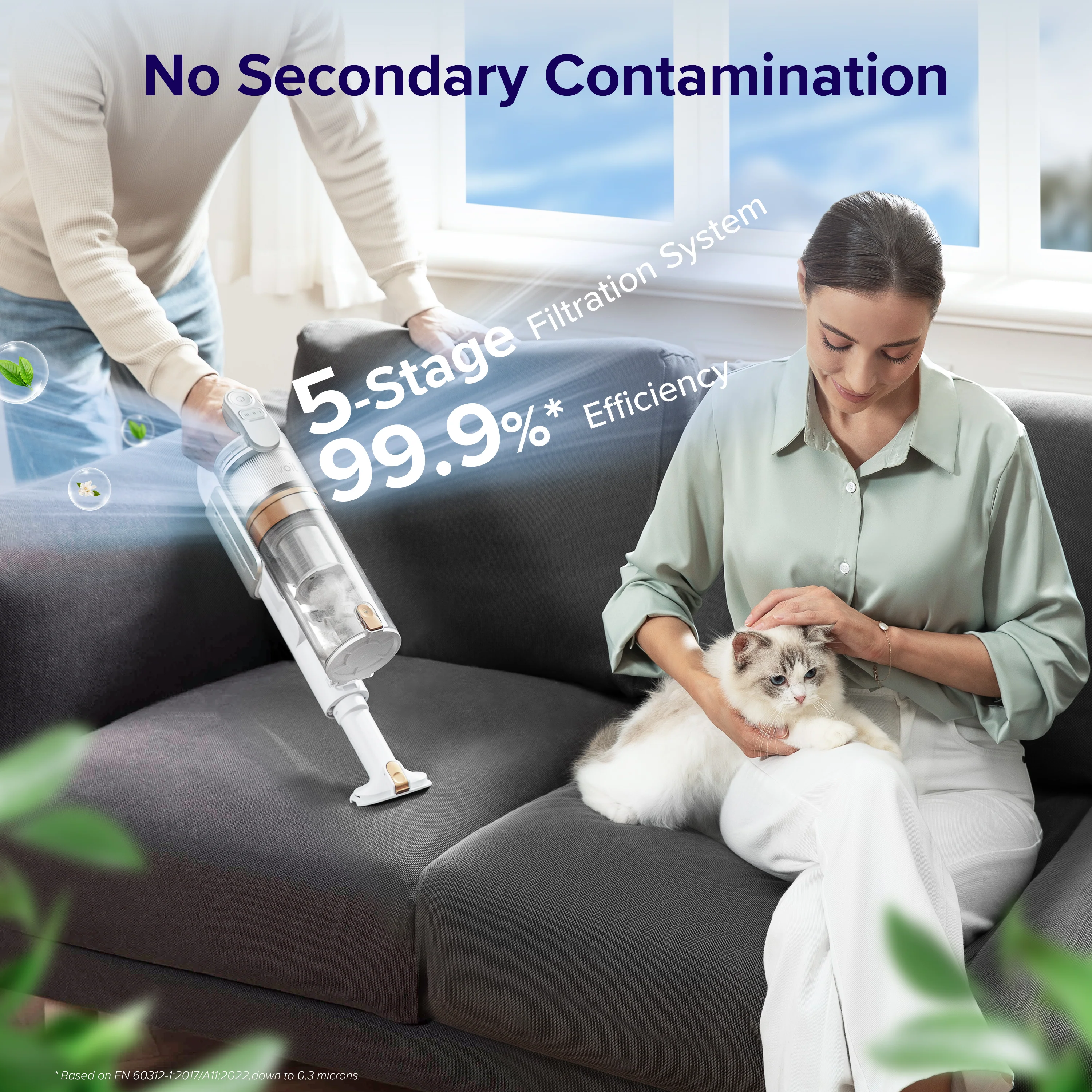 Levoit LVAC-200 Cordless Vacuum Cleaner - Gold - Image 4